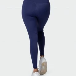 Muscle Nation Featured Zero Rise Ankle Length Leggings - Indigo