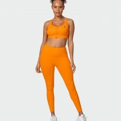 Muscle Nation Featured Zero Rise Ankle Length Leggings - Tiger