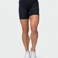 Muscle Nation Zero Rise Bike Shorts - Black