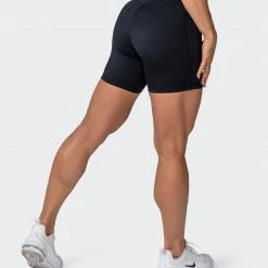 Muscle Nation Zero Rise Bike Shorts - Black