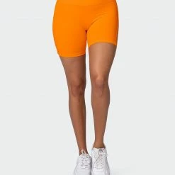 Muscle Nation Featured Zero Rise Bike Shorts - Tiger